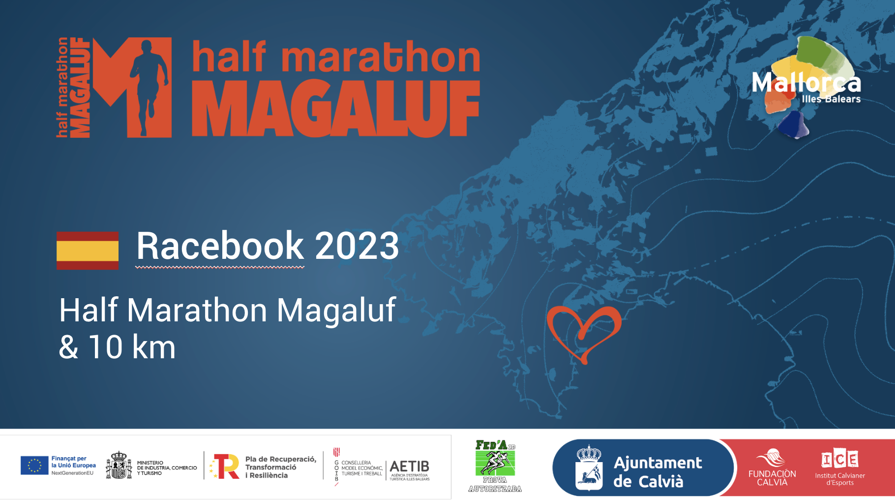 Racebook half marathon magaluf castellano 2023